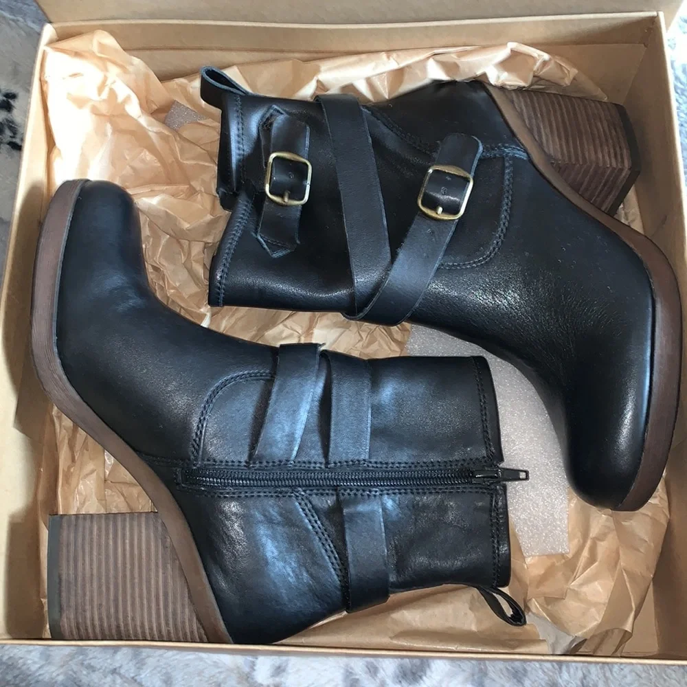 Lucky Brand LK-ORENZO Leather Boots — 8M — NWT - Picture 5 of 15